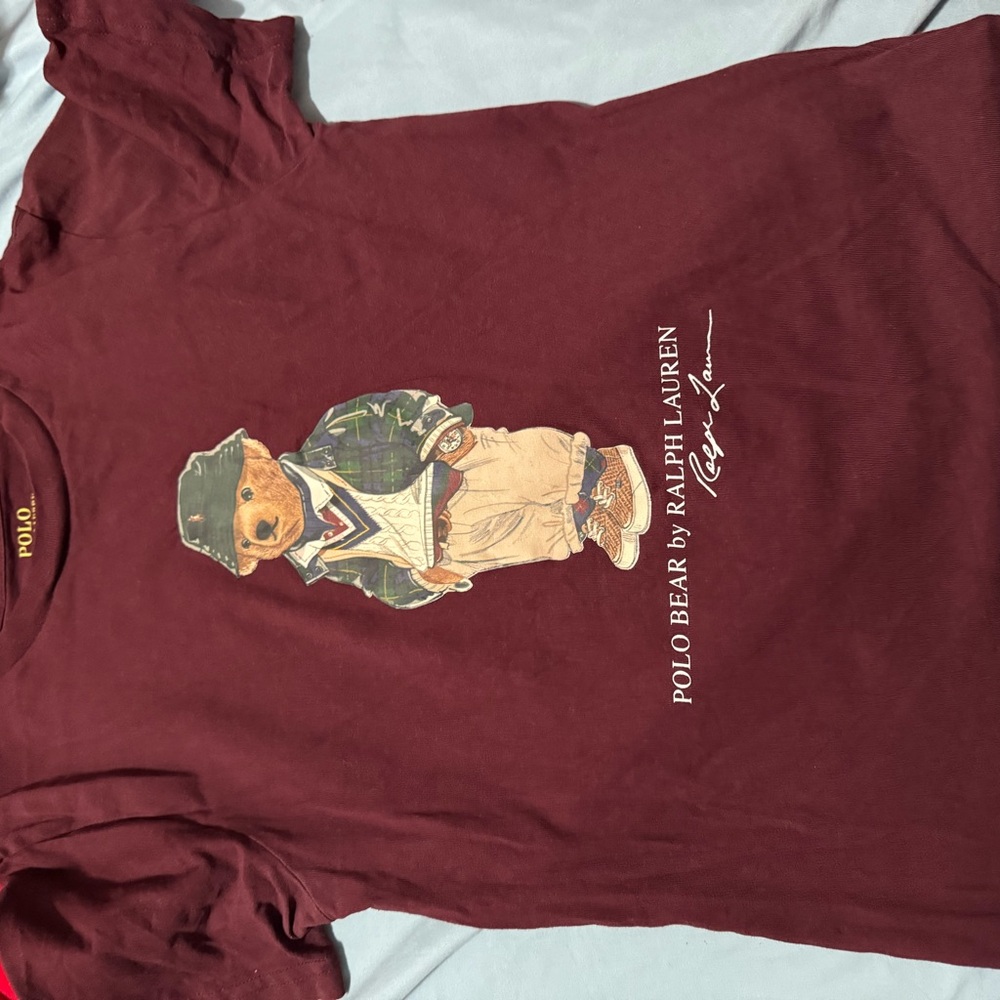 Polo by Ralph Lauren Burgundy T-Shirt